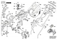 Bosch 3 600 H85 D04 Rotak 32 Li S Lawnmower 36 V / Eu Spare Parts